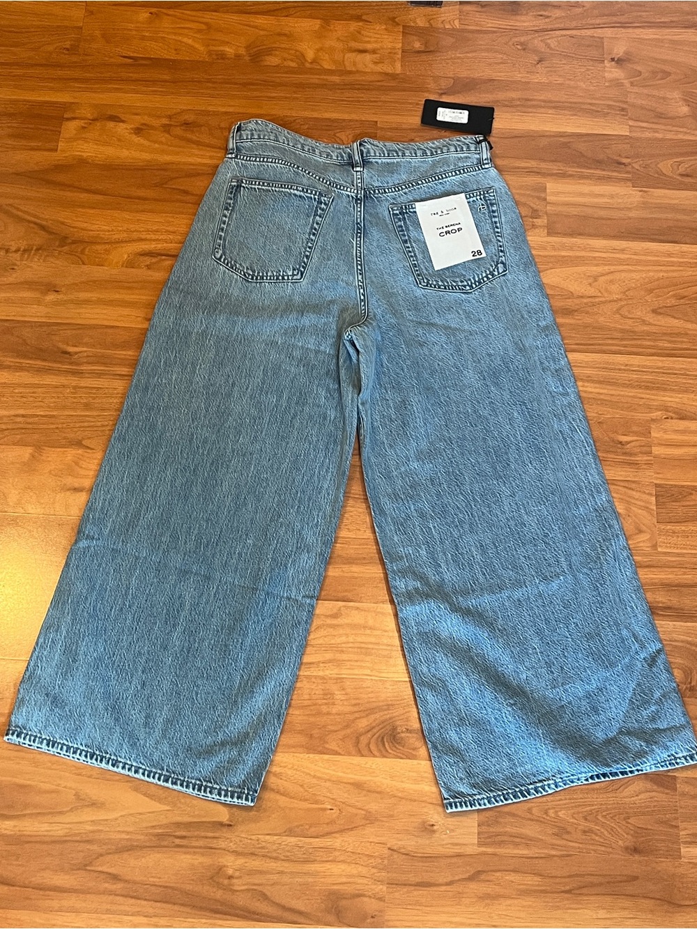 Rag & Bone Buchanan Serena High Rise Crop Jeans - size 28 - NWT - Picture 4 of 8